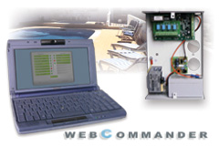 G�p�szeti eszk�z�k (kl�ma, kaz�n, red�ny mozgat�, medence f�t�s stb.) �llapotv�ltoz�s ellen�rz�se �s vez�rl�se LAN-on kereszt�l laptopr�l, PC-r�l, mobiltelefonr�l. E-mail k�ld�s �llapotv�ltoz�sokr�l, riaszt�sr�l. Kaz�nvez�rl�s, h�t�svez�rl�s, rakt�rak t�vvez�rl�se, �llapot t�vlek�rdez�se.