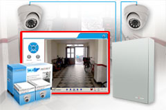 K&eacute;t kamer&aacute;s t&aacute;rsash&aacute;zi megfigyel� rendszer digit&aacute;lis vide&oacute;r&ouml;gz&iacute;t�vel, sz&uuml;netmentes t&aacute;pell&aacute;t&aacute;ssal, h&aacute;tt&eacute;rt&aacute;rral, imternetes el&eacute;r&eacute;si lehet�s&eacute;ggel